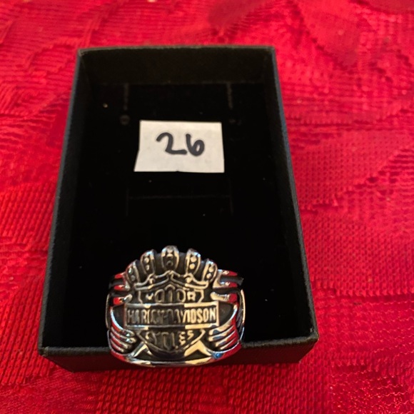 - 12 Styles Size 10 Harley Men’s Rings - Picture 9 of 13